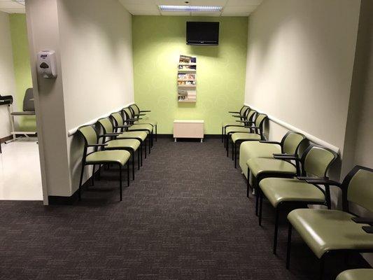 An empty waiting room? Impossible.