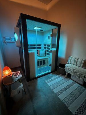 Infrared Salt Sauna