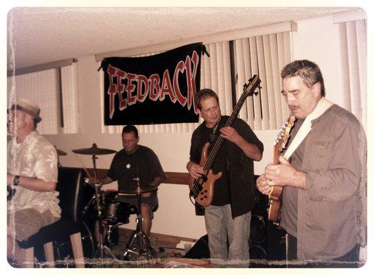 "FEEDBACK" jamming at Torrance Elks Rock Nite