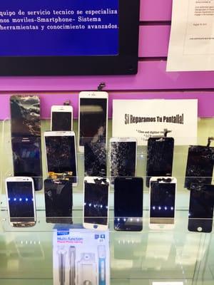 Future Communication repairs your phone screens and LCD screens.