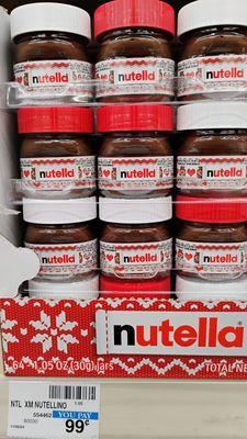 Mini Nutella Jars  11-07-2024