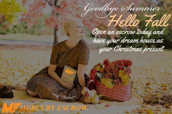 Open an escrow today