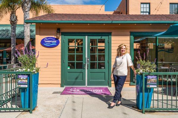 Carolyn Yarbrough at the Liberty Station Office