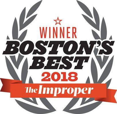 Voted best yoga studio in Boston 2018 by Improper Bostonian