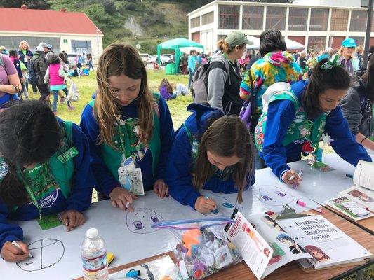 Girl Scout Badge program