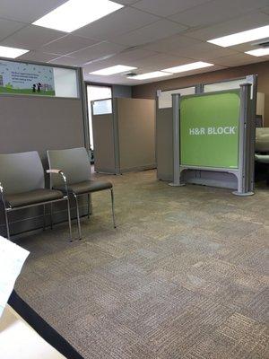 Tax questions? Go to H&R Block!