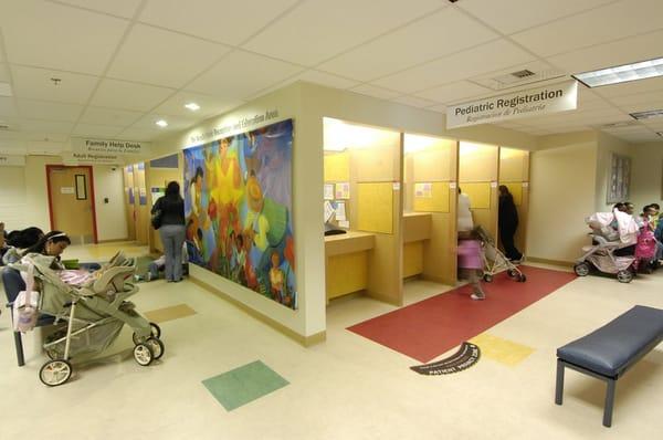 Inside The S. Mark Taper Foundation Children's Clinic Family Health Center