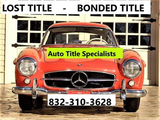 AUTO TITLE SERVICE 832-310-3628