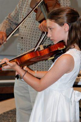 Violin at our 2017 Spring Music Recital