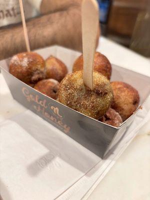 Hazelnut Loukoumade