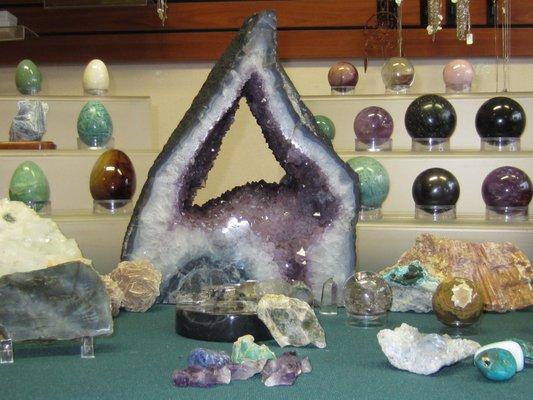 Gemstone Cathedrals, Spheres, Eggs, Pyramids and More