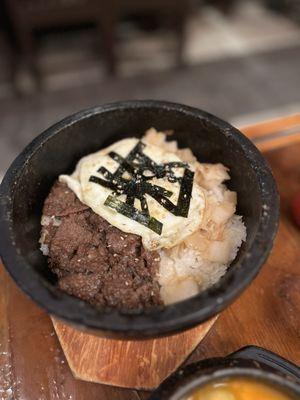 Kimchi bibimbap