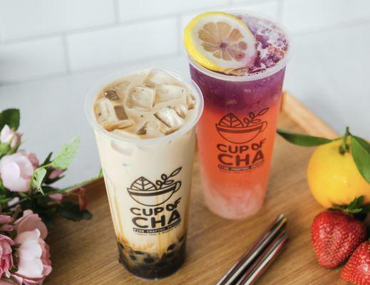 Make your own Milk Tea + Make your own Fruit Tea