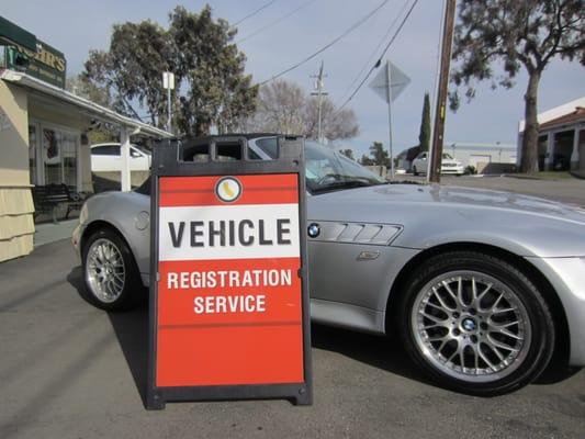 Vehicle Registration Service open to the public