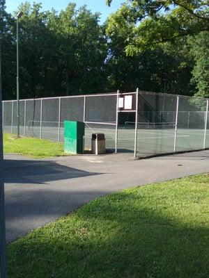 Tennis courts