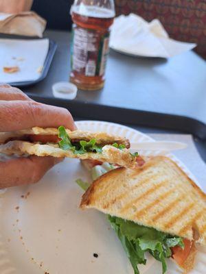 Never had such a miserable, thin BLT