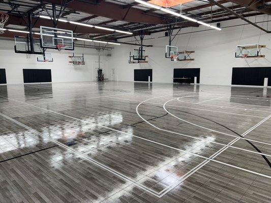 JustHoop's home and San Leandro's State of the Art basketball and training facility.