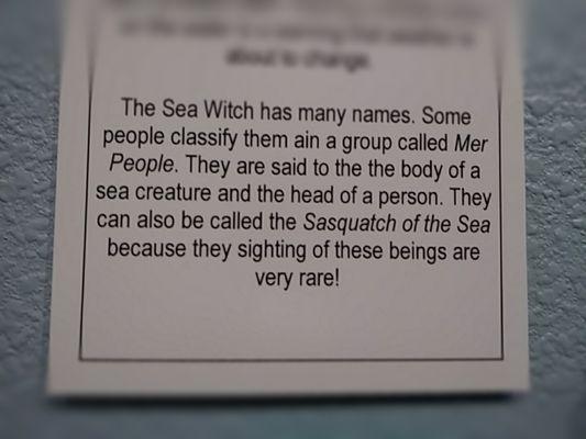 Note: some, including perhaps the most famous mermaid of all (Starbucks double tailed Mélusine) originate from fresh water & not the sea.