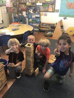 Junior Kindergarten classroom.