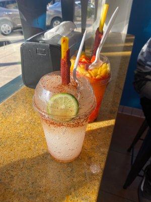 Limonada raspado & Chamango