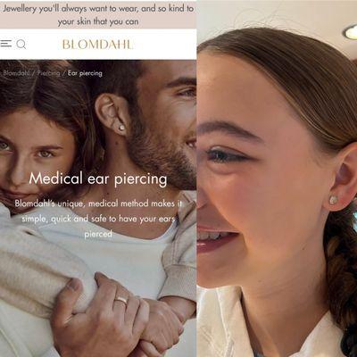 PMC is proud to offer Blomdahl medical grade ear piercing.  This service is open to everyone not just our patients!  Call today to schedule!