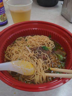 Beef stew noodle soup