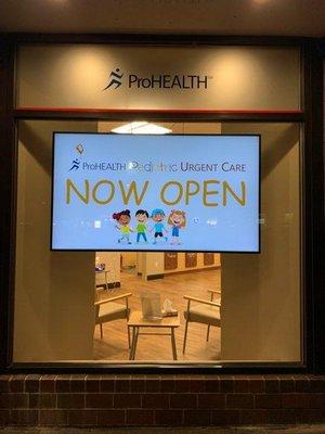 ProHEALTH Urgent Care Now Open!