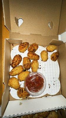 Mac and cheese bites