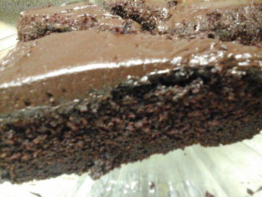 Dark Chocolate Fudge Cake