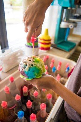 Shave Ice in the making!