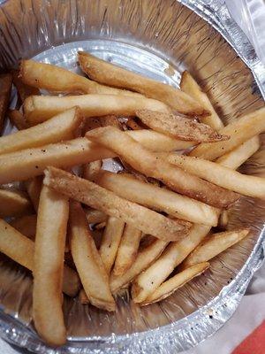 Cold and old fries