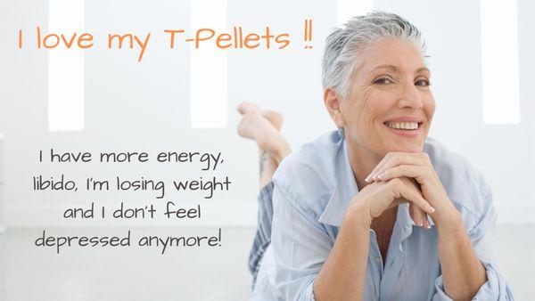 We offer testosterone pellets, please call for more information or go here: https://www.juventismedspa.com/tpellets