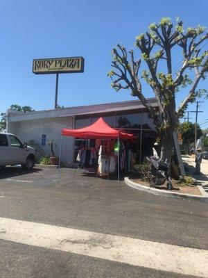 Main entrance of the store