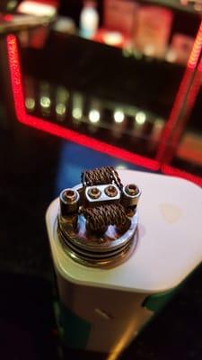 Zipper coils build on my RX200W/Twisted Messes RDA