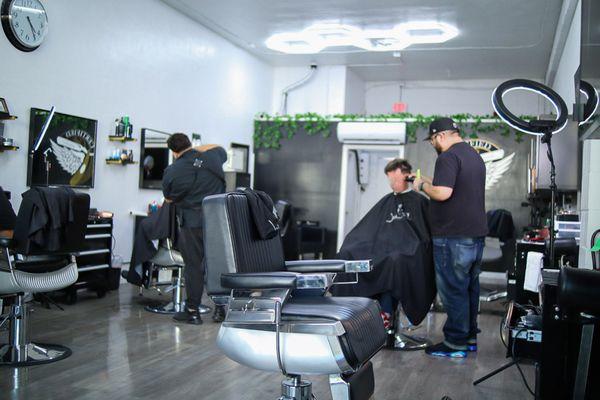 Welcome to Certified Cutz Barbershop--a bright, clean space where style meets comfort. Enjoy a great haircut and a relaxing experience!