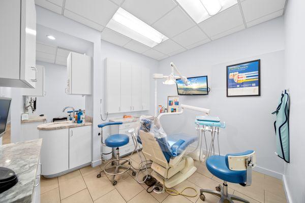 Operatory room at Westwood Family Dental