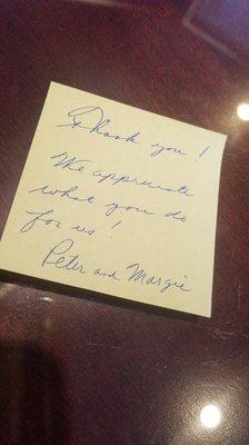 Thank YOU Margie!!  We appreciate you too.