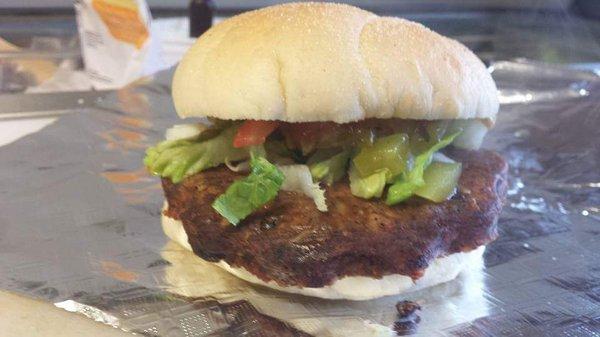 Ramon's Veggie Burgers..Black Bean Chipotle, or Garden Veggie!