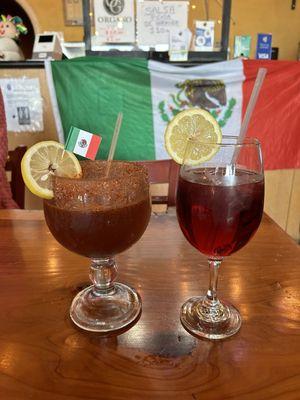 Michelada and Sangria