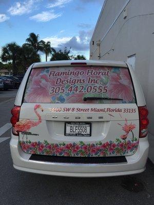 Partial Car Wrap