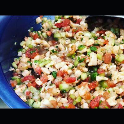 Ceviche de pescado estilo Sinaloa