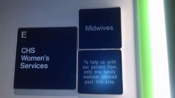 Front Office Door / Midwives