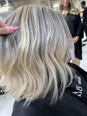 Blonde AirTouch with Olaplex and k18