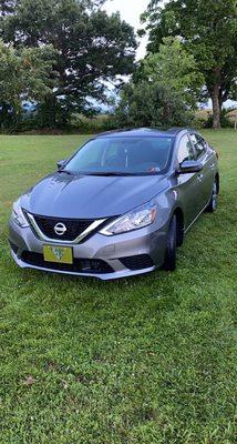 2019 Nissan Sentra purchased in March 2020 at Tri-State Nissan - picture taken approx. a month after purchase