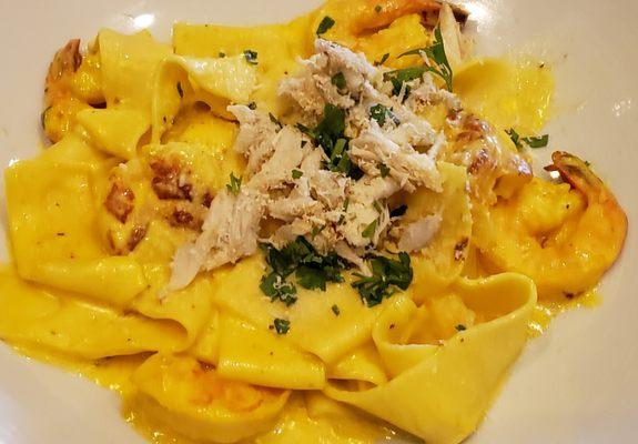 Pappardelle allo Zafferano