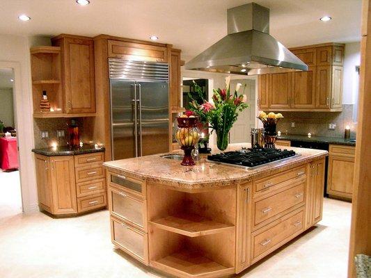 All kitchen/bath, remodeling, additions, conversions. California state license/bonded with 2 million dollar liability.