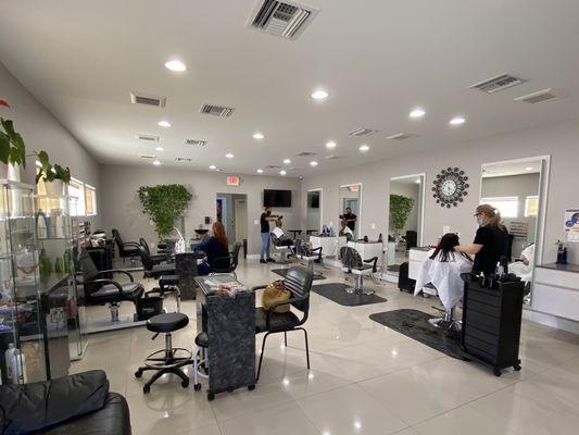 Inside the Salon