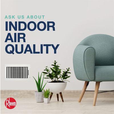 We offer countless options for your homes Indoor Air Quality.