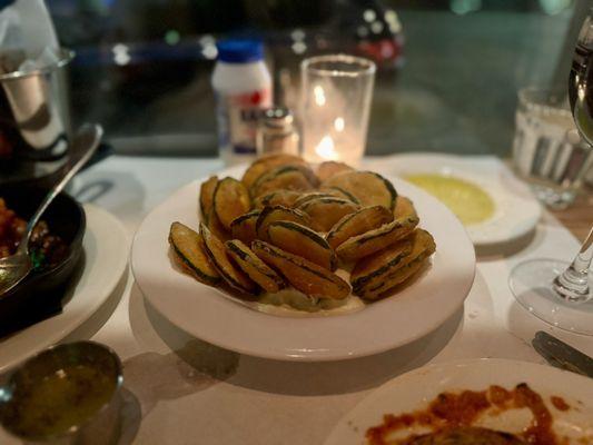 Fried zucchini