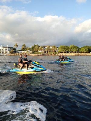 Jet Ski with all your friends!